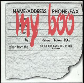 My Boo (Ghost Town DJ's song) cover